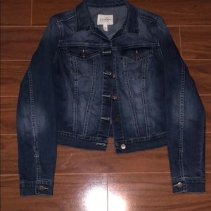 Jessica Simpson blue denim jacket